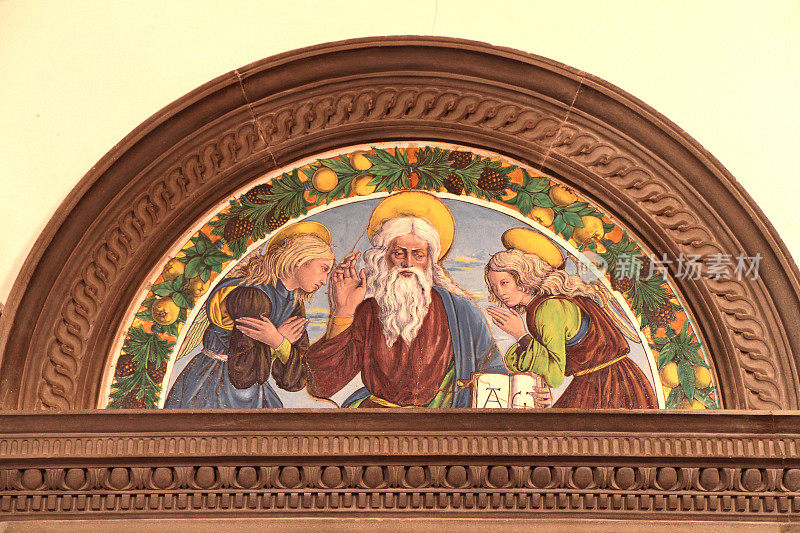 Andrea della Robbia的15世纪釉面陶瓷